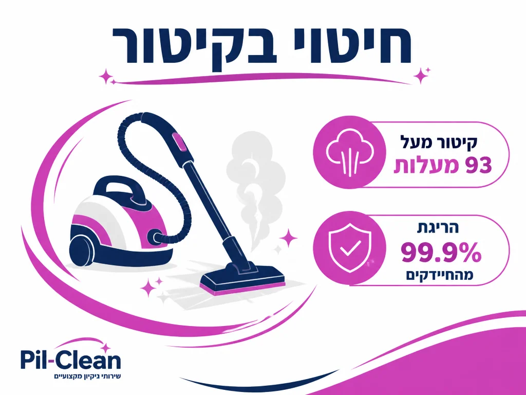 אינפוגרפיקה של חיידקים וירוסים וחיטוי בקיטור