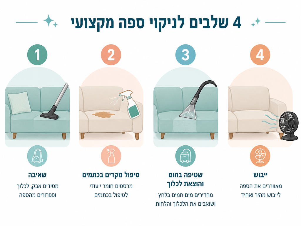 מכונת ניקוי ספות ביתית מול מכונה תעשייתית: מתי שווה לקנות ומתי עדיף לשכור שירות